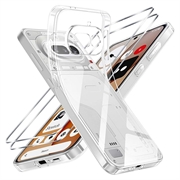 Nothing Phone (4a) TPU Case w/ 2x Tempered Glass Screen Protector - 9H - Clear