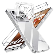 Nothing Phone (4a) Pro TPU Case w/ 2x Tempered Glass Screen Protector - 9H - Clear