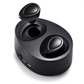 TWS-K2 Twins Bluetooth Stereo Headset - Black