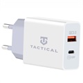 Tactical AR-PD-30W Fast Wall Charger - USB-C PD, USB QC3.0 - White
