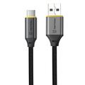 Tactical Fast Rope Aramid 2.0 USB-A / USB-C Cable - 100W - 0.3m
