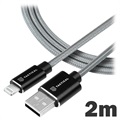 Tactical Fast Rope Charging Cable - USB-A/Lightning - 0.3m
