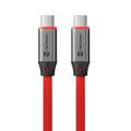Tactical Fat Man 2.0 USB-C / USB-C Cable - 60W, 1m - Red
