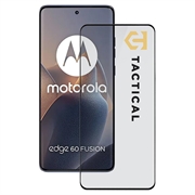 Motorola Edge 60 Fusion Tactical Glass Shield 5D Tempered Glass Screen Protector - Black Edge