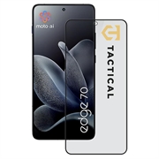 Motorola Edge 70 Tactical Glass Shield Privacy Stealth 5D Screen Protector - 9H - Black Edge