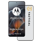 Motorola Signature Tactical Glass Shield 5D Tempered Glass Screen Protector - Black Edge