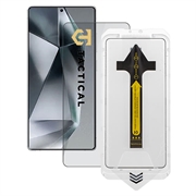 Samsung Galaxy S26 Ultra Tactical Impact Barrier for Rookies Tempered Glass Screen Protector - Black Edge