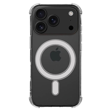 iPhone 17 Pro Tactical MagForce Plyo Case with Reinforced Corners and MagSafe - Clear