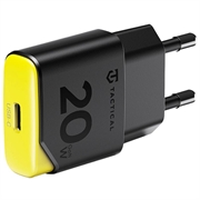 Tactical Minimi 20W GaN USB-C Fast Charger - Black / Yellow
