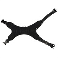 Tailup Adjustable Dog Harness with Hand Strap - XXL - Black
