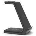 Tech-Protect A8 3-in-1 Wireless Charging Station - Black