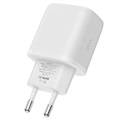 Tech-Protect C20W 2-Port Wall Charger - PD20W, QC3.0 - White