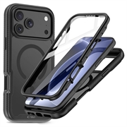 iPhone 18 Pro Max/17 Pro Max Tech-Protect Defense360 MagSafe Case with Screen Protector - Matte Black