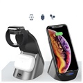 Tech-Protect H18 3-in-1 Wireless Charging Station - 15W - Black