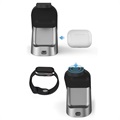 Tech-Protect H18 3-in-1 Wireless Charging Station - 15W - Black