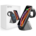 Tech-Protect H18 3-in-1 Wireless Charging Station - 15W - Black