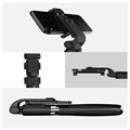 Tech-Protect L01S Bluetooth Selfie Stick with Tripod Stand - Black