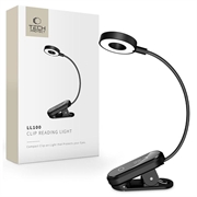 Tech-Protect LL100 Clip Reading Light - Black
