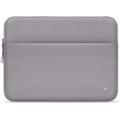 Tech-Protect Laptop Sleeve with Accessory Pocket - 13"-14" - Crayon Grey