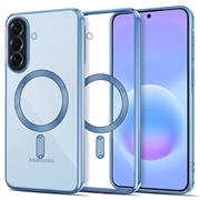 Samsung Galaxy A57 Tech-Protect MagFlex Case - MagSafe Compatible - Clear / Sky Blue