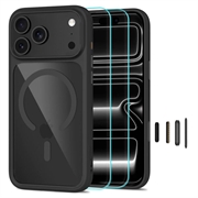 iPhone 17 Pro/18 Pro Tech-Protect MagOne MagSafe CC Case with 2x Glass+ Screen Protector