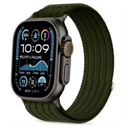 Tech-Protect Nylon Sport Strap - Apple Watch 8/9/10/11/SE/Ultra - 44/45/46/49mm - Army Green