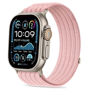 Tech-Protect Nylon Sport Strap - Apple Watch 8/9/10/11/SE/Ultra - 44/45/46/49mm - Light Pink