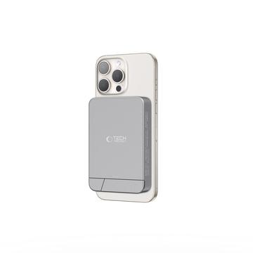 Tech-Protect PB15 LifeMag 10000mAh Magnetic Wireless Power Bank with Stand - 15W - Grey