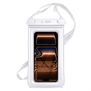 Tech-Protect UWC7 Universal Waterproof Floating Case 6.9" - White