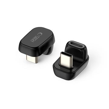 Tech-Protect UltraBoost AA04 40Gbps Angle USB-C Adapter - Black