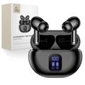 Tech-Protect UltraBoost TWS Pro G2 Wireless Earphones with LED Display - Black