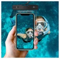 Tech-Protect Universal Waterproof Case - 6.9" - Black / Clear