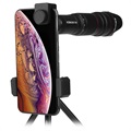 Telescope Camera Lens with Tripod - 50X Optical Zoom - Black