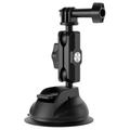 Telesin TE-SUC-012 Suction Cup Mount for Phone and Action Camera - Black