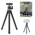 Telesin TE-TRP-001 Flexible Tripod Stand for Smartphone - 65-95mm - Black