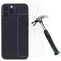 iPhone 13 Pro Max Tempered Glass Back Cover Protector - 9H - Clear