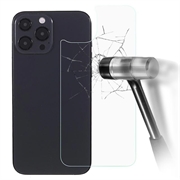 iPhone 16 Pro Tempered Glass Back Cover Protector - 9H - Clear