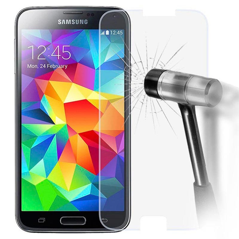 taal fiets Veranderlijk Samsung Galaxy S5 Neo Tempered Glass Screen Protector