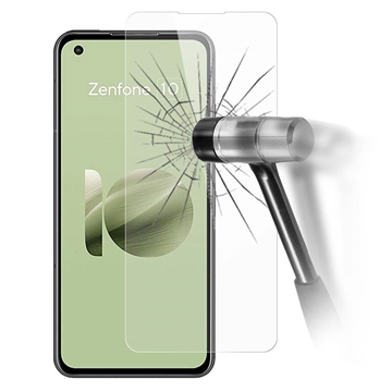 Asus Zenfone 10 Tempered Glass Screen Protector - 9H - Case Friendly - Clear