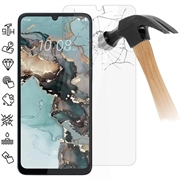 HTC Wildfire E5 Plus Tempered Glass Screen Protector - 9H - Case Friendly - Transparent
