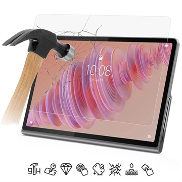 Lenovo Tab Plus Tempered Glass Screen Protector - 9H - Case Friendly - Transparent