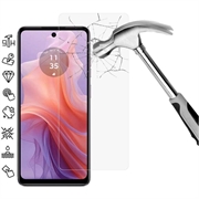 Motorola Moto E14 Tempered Glass Screen Protector - 9H - Case Friendly - Transparent