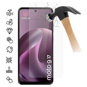 Motorola Moto G17 Tempered Glass Screen Protector - 9H - Case Friendly - Transparent