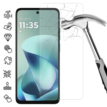 Motorola Moto G57 Power Tempered Glass Screen Protector - 9H - Case Friendly - Transparent