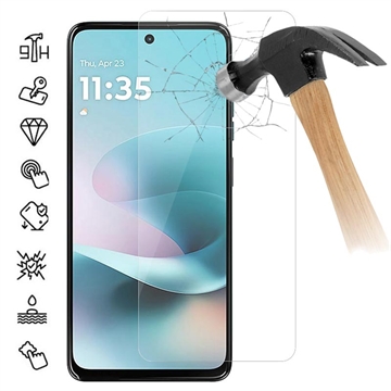 Motorola Moto G67 Power Tempered Glass Screen Protector - 9H - Case Friendly - Transparent