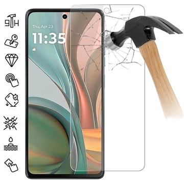 Motorola Moto G75 Tempered Glass Screen Protector - 9H - Case Friendly - Transparent