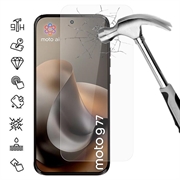Motorola Moto G77 Tempered Glass Screen Protector - 9H - Case Friendly - Transparent