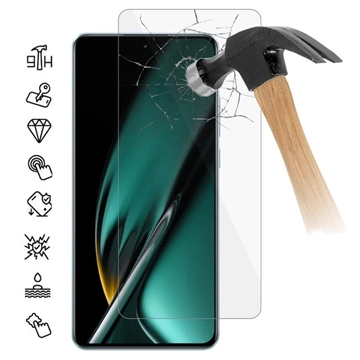 Oppo K11 Tempered Glass Screen Protector - 9H - Case Friendly - Transparent