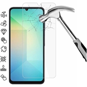 Samsung Galaxy A06 5G Tempered Glass Screen Protector - 9H - Case Friendly - Transparent