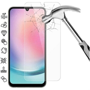 Samsung Galaxy A25 Tempered Glass Screen Protector - 9H - Case Friendly - Clear